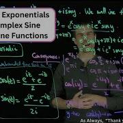 Defining Complex Exponential And Trigonometric Functions