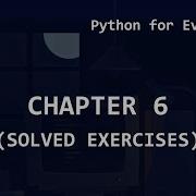 Python For Everybody Chapter 6 Strings Solved Exercises