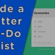 How To Code A Better To Do List Tutorial