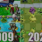 Evolution Of Plants Vs Zombies Games 2009 2023