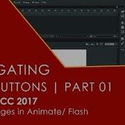 NAVIGATING WITH BUTTONS AAVRITI ANIMATE CC 2017 PART 01