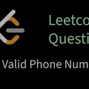 Leetcode 193 Valid Phone Numbers Solving Leetcode Problems Using Bash