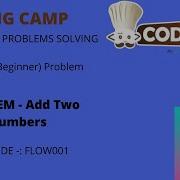 Codechef Problem Add Two Numbers Solution FLOW001 Competitive Programming The Classes AyushDokania