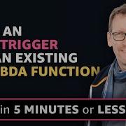 How To Add An SNS Trigger To An Existing Lambda Function
