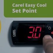 Changing The Set Point Carel Easy Cool Digital Controller