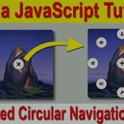 JavaScript Tutorial For Beginne R Animated Circular Navigation Menu Html CSS Vanilla JavaScript
