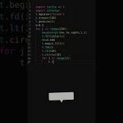 Design Using Python Turtle Python Coding Pythonshorts Python Pythonprogramming Coding Viral