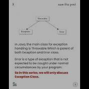 60 Core Java Types Of Java Exceptions 1 Checked Exception 2 Unchecked Exception