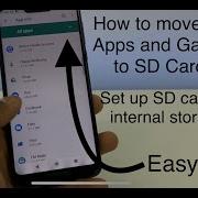 How To Move Apps And To SD Card Android How To Put Sd Card As Internal Storage