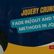 JQuery Fade Effects