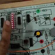 Pcm Pulse Code Modulation Lab Experiment With Both Modulation And Demodulation On Kit Electronics