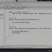 155 Android Studio SQLite OnCreate OnUpgrade Constructor
