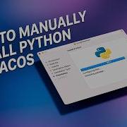 Как установить Python на MacOS ручной способ