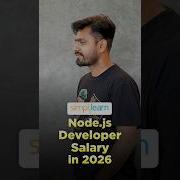 Salary Of Node Js Developer How Much Does A Node Js Developer Make Shorts Simplilearn