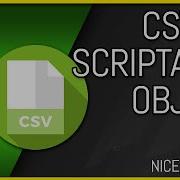 Convert CSV Files To ScriptableObjects Editor Utility Unity Tutorial