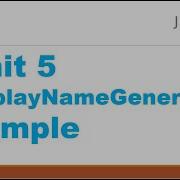 JUnit 5 DisplayNameGeneration Example JUnit Custom Display Name Generator API JUnit 5 Tutorial