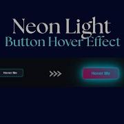 Neon Snake Button Using HTML CSS Neon Light Button Animation Effects On Hover
