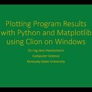 Toolchain Setup Plotting Program Results With Python Using CLion On Windows
