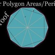 Areas And Perimeters Of Regular Polygons Visual Proof