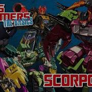 TRANSFORMERS THE BASICS On SCORPONOK