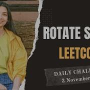 796 Rotate String Leetcode Daily POTD 3 Nov 2024 Java Hindi String