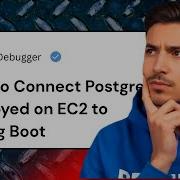 The PostgreSQL EC2 To Spring Boot Connection Blueprint