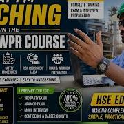 5 Days WPR Course Full Details What You Will Learn Work Permit Receiver Training