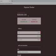 Expense Tracker In JavaScript With Source Code Source Code Projects