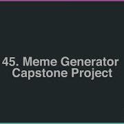 Meme Generator Capstone Project React JS Course For Beginners React JS Tutorial Revildo Code