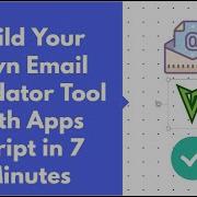 How To Create Free Email Validator Tool Using Google Apps Script
