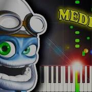 AXEL F Crazy Frog Piano Tutorial