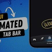 Animated Custom Tab Bar PlayStation App S Tabbar Using SwiftUI Xcode 14 SwiftUI Tutorials