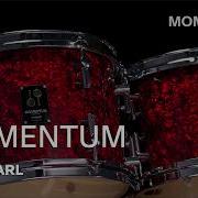 SONOR MOMENTUM Drum Series Red Pearl