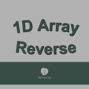 1D Array Reverse 081116