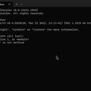Intro To Python Interpreter 1 12