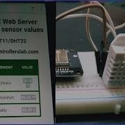 Interface Dht11 Dht22 With Esp32 And Display Values On Web Server