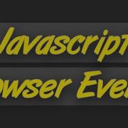 JavaScript Browser Events Basic DOM Manipulation