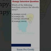 Mastering NumPy With Challenging MCQs 8
