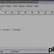 Arithmetic Operators In Computer Programming Example PHP Tutorial English