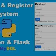 Create User Login And Register System With Python Flask MySQL Python Projects