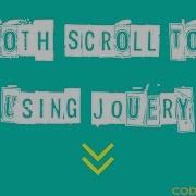 Smooth Scroll To Div Using JQuery