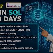 27 SQL Server Date And Time Functions Part1