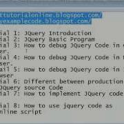 JQuery Tutorial 8 How To Use Jquery Code As HTML Tags Inline Script