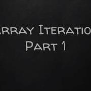 Learn JavaScript Part 21 Array Iteration Part 1