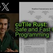CuTile Rust Safe And Fast GPU Programming