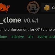 LightClone безопасность компиляции для недорогих клонов в Rust