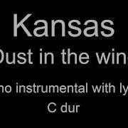 Dust In The Wind Kansas Piano KARAOKE