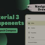 Панель навигации Изучаем компоненты Material Design 3 Jetpack Compose Android Kotlin