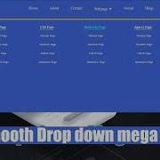 Drop Down Mega Menu In Html And CSS Only