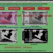 Currency Note Recognition Using Python Source Code Convolutional Neural Network CNN Python Project